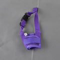 Bozal de Malla Ajustable para Perros – Antiladridos y Antimordidas con Correa de Nylon para Entrenamiento y Control