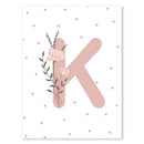 Marco Decorativo Infantil Mariposa Rosa Arcoíris Kawaii – Arte en Lienzo para Habitación de Niña
