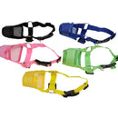 Bozal de Malla Ajustable para Perros – Antiladridos y Antimordidas con Correa de Nylon para Entrenamiento y Control